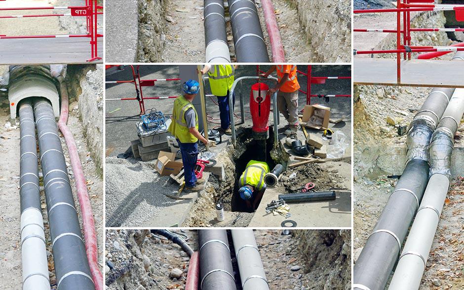 assainissement canalisation Cuvergnon